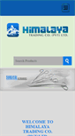 Mobile Screenshot of himalaya-trading.com